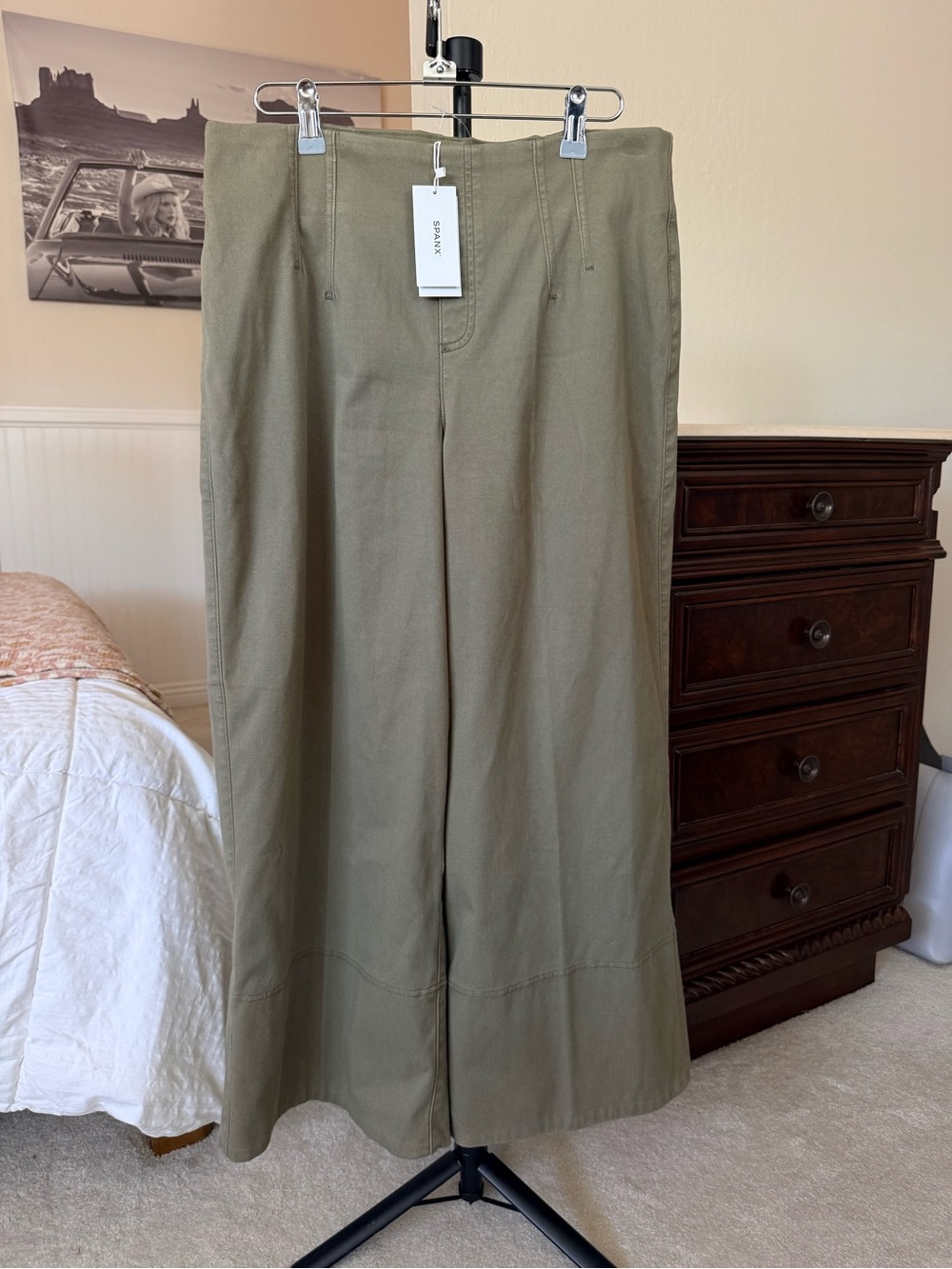 SPANX Wide-Leg Pants (Large Petite)